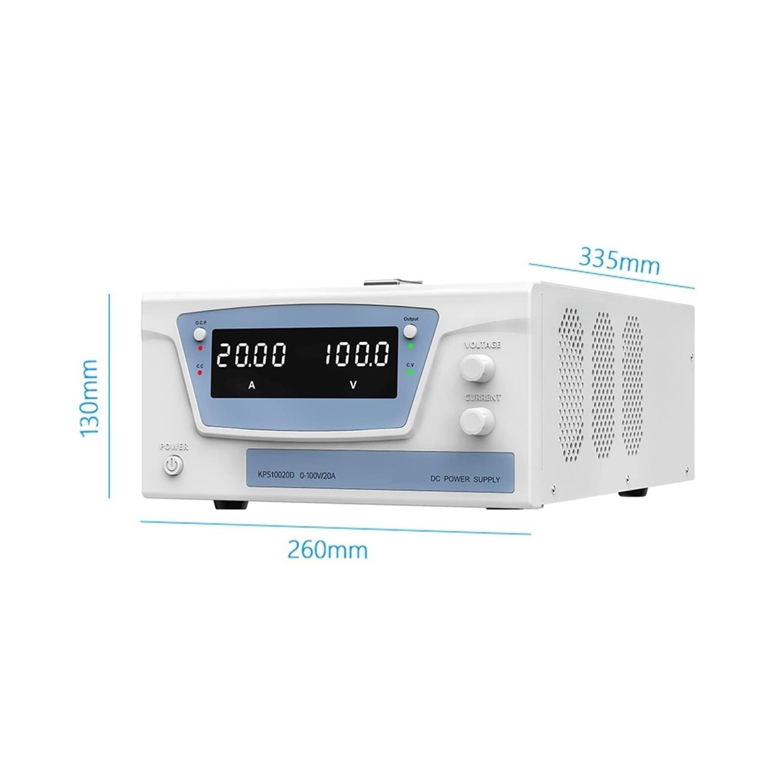 Alimentatore da laboratorio regolabile digitalmente KPS3005D 3000W 0-300V 0-5A 60V 30A 50A fonte di corrente continua stabilizzata (KPS1580D 0-15V 0-80A)