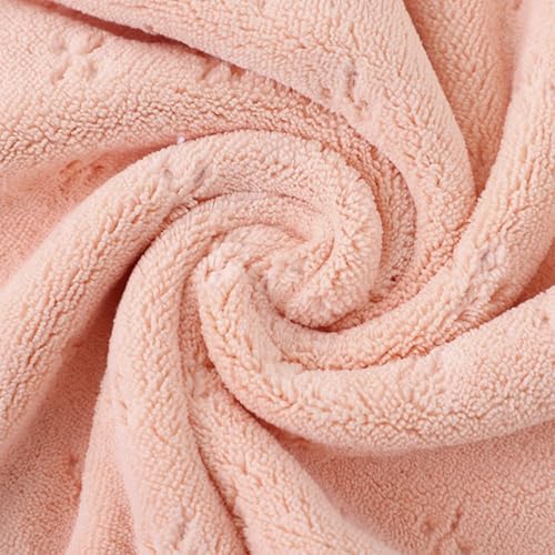 Image of MAXOSHINE Microfiber Towels for Bath Large Size-Reversible Bath Towel for Men and Women-Soft Coral Fleece Towel with Hook 600 GSM Quick Dry Super Absorbent-70 x 140 cm