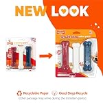 Nylabone Original Bone Power Chew Toys for Dogs, Durable & Tough Dog Toys for Aggressive Chewers, Long Lasting Chicken, Bacon, and Peanut Butter Flavor, Small - Up to 25 lbs, 1 Count - Image 2