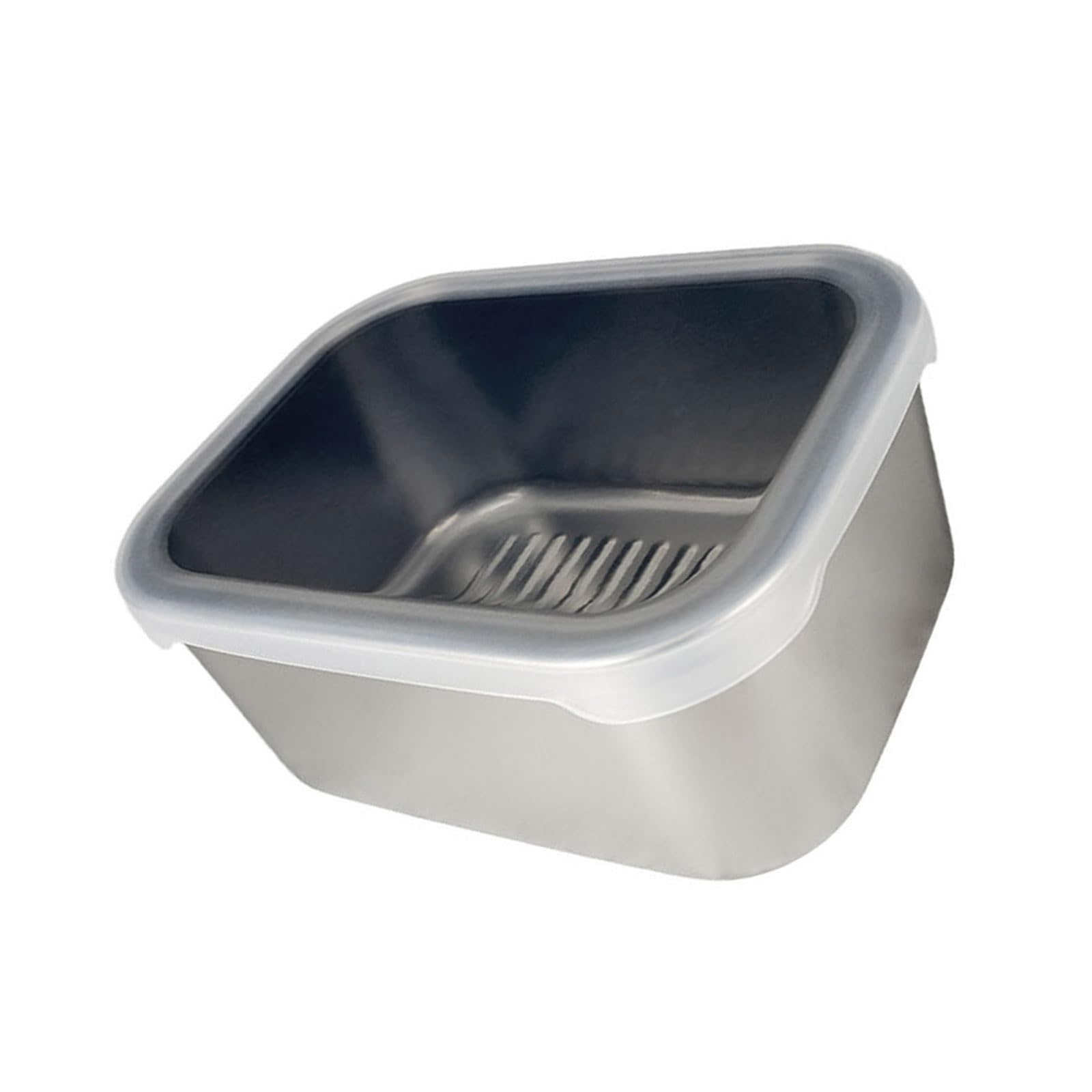 Piceioep Easy to Cleaning Stainless Steel Container Saves Time and Effort for Busy Individuals Long-Lasting Stainless Steel Box with Hermetic Seal Keeps Meals