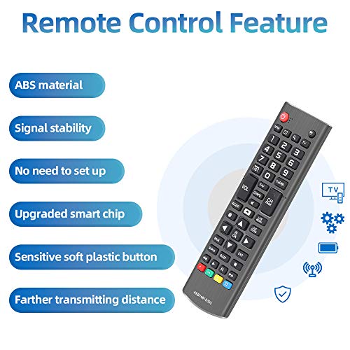 Image of Gvirtue AKB74915305 Remote Control for LG TV 70UH6350 65UH6550 65UH615A 65UH6150 60UH7500 60UH6550 60UH6150 58UH6300 55UH6550 55UH6150 55UH6090 50UH6300 49UH6500 49UH6100 49UH6090 43UH6100