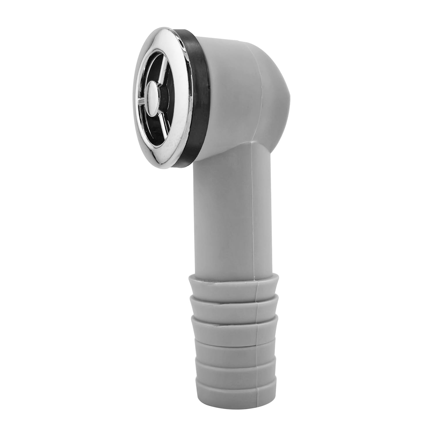 Ctyjia 1 Piece Sink Overflow Head, 36x36mm Overflow Round Interface, Stainless Steel Sink Accessories, for 30-32mm Sink Overflow Opening