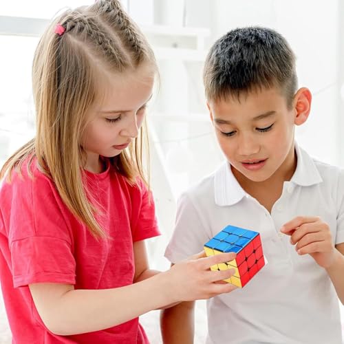 Image of Metallic Cube, 3x3 Speed Cube, Unique Home Decor Piece with Smooth Rotation, Perfect for Display and Puzzle Challenges
