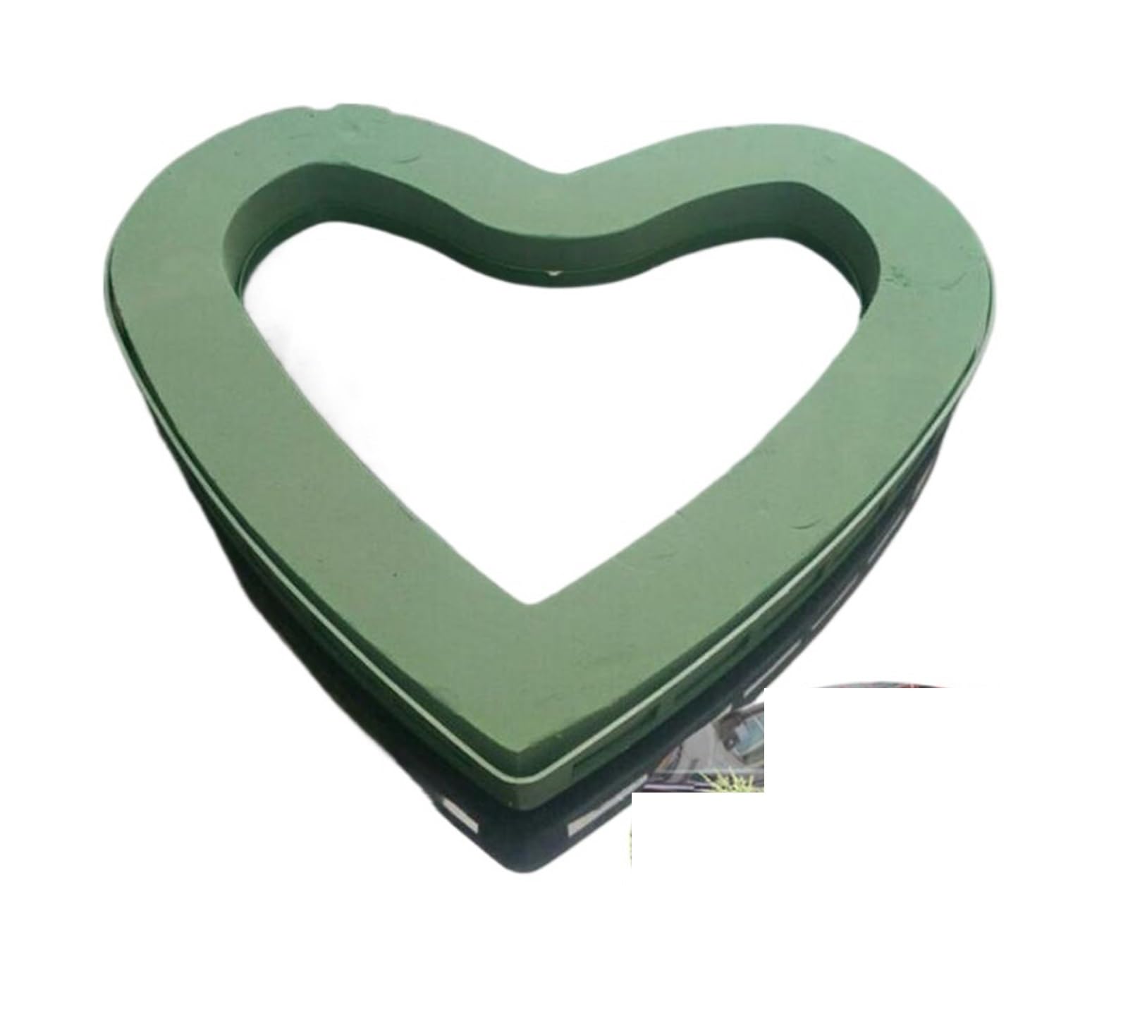 40 * 38cm Heart Wreath Artificial Plastic Frame Sucker With Flower Foam Mud For Wedding Party Floral Arrangement