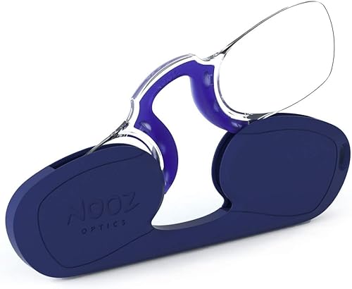 NOOZ Optics - Gafas de lectura sin brazos, forma rectangular, 6 colores y 5 correcciones