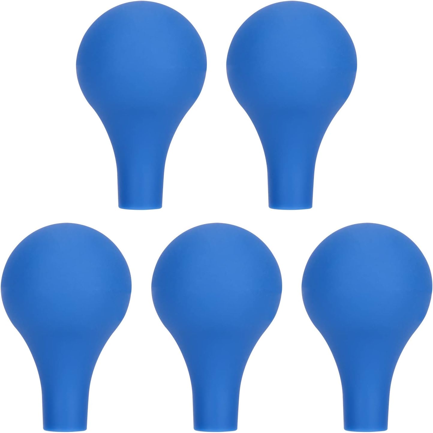 – stonylab 5pcs Rubber Pipette Bulbs, Dropping Pipette Bulbs Dropper Bulb Rubber Caps Pipet Bulb for 1-20 ml Pipettor Laboratory Accessory