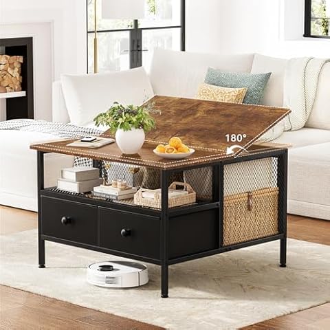 FABATO Flip Top Coffee Table Cover