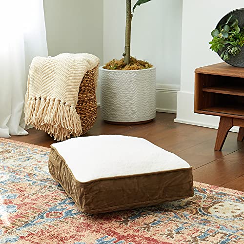 South Pine Porch Buddy Rectangle Pillow Style Dog Bed, Latte, Extra Small (18" x 24") - Image 3