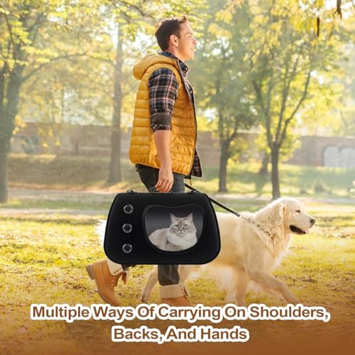 Bolsa para gatos y perros pequeños: el transportín ajustable que necesitas para viajar 4