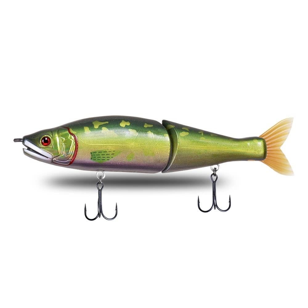 Przynęta wędkarska Swimbait 178mm 58g Pływająca 63g Wolno tonąca 73g CF PRZYNĘTA Tonąca przynęta łączona Przynęty slajdowe na szczupaka Piżmowy okoń