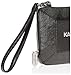 Karl Lagerfeld Paris Ikons Crossbody, Metallic Black