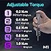 AM ARROWMAX Mini Electric Screwdriver & Drilling Adapter, 600RPM Precision Screwdriver | Mini Electric Drill 2 in 1 Tool Set, 70 Bit, 5 Torque Settings, Power Screwdriver for Phones Watch Laptops