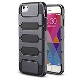 iPhone 6 case - INVELLOP GRAY Prime Series Dual Layer Premium Armor Hybrid Bumper Cover Case