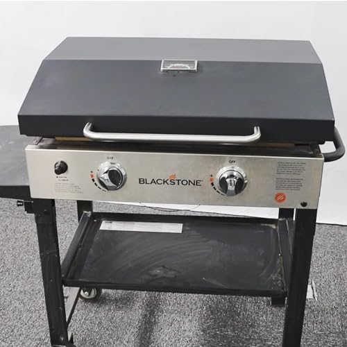 Image of Upgrade Hinged Lid for Blackstone 28 Inch Griddle, Hard Cover Flat Top Lid for Blackstone 28 inch 1517 1853 1605 1839 1856 Griddle Hood for Black Stone