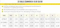 Labele de înot pentru antrenament Finis Z2 Zoomers Gold 8