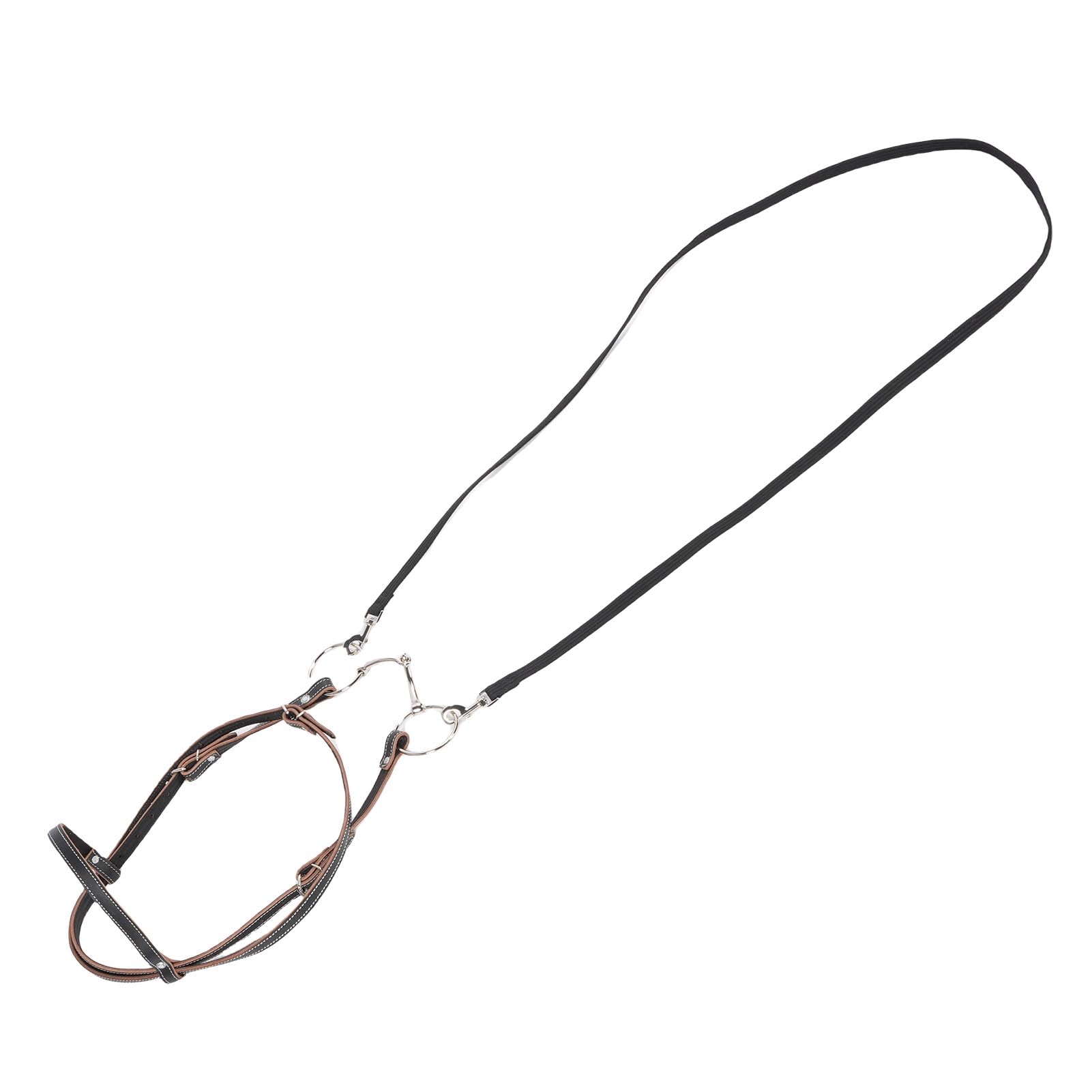 Bediffer Briglia da Cavallo in Pelle Premium con Redine Cuciture Squisite Facile Manutenzione per Gli Appassionati di Equitazione