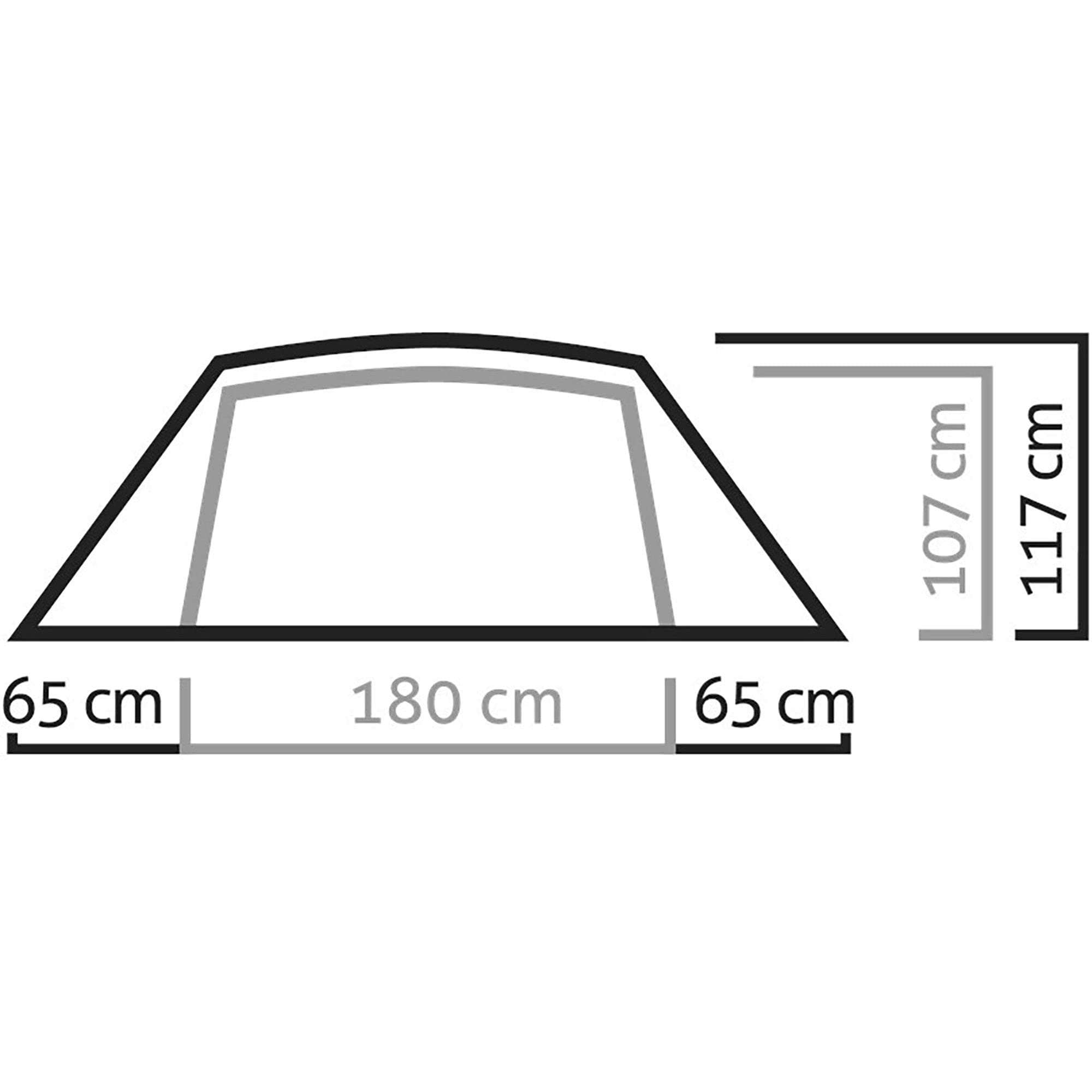 Salewa Denali III namiot, kaktus/szary, uniseks