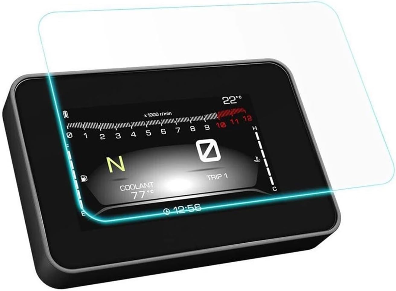 保護計器フィルム ヤマハ用 MT-07 トレーサー 7 2023 ダッシュボードスクリーンプロテクターフィルム オートバイ計器フィル