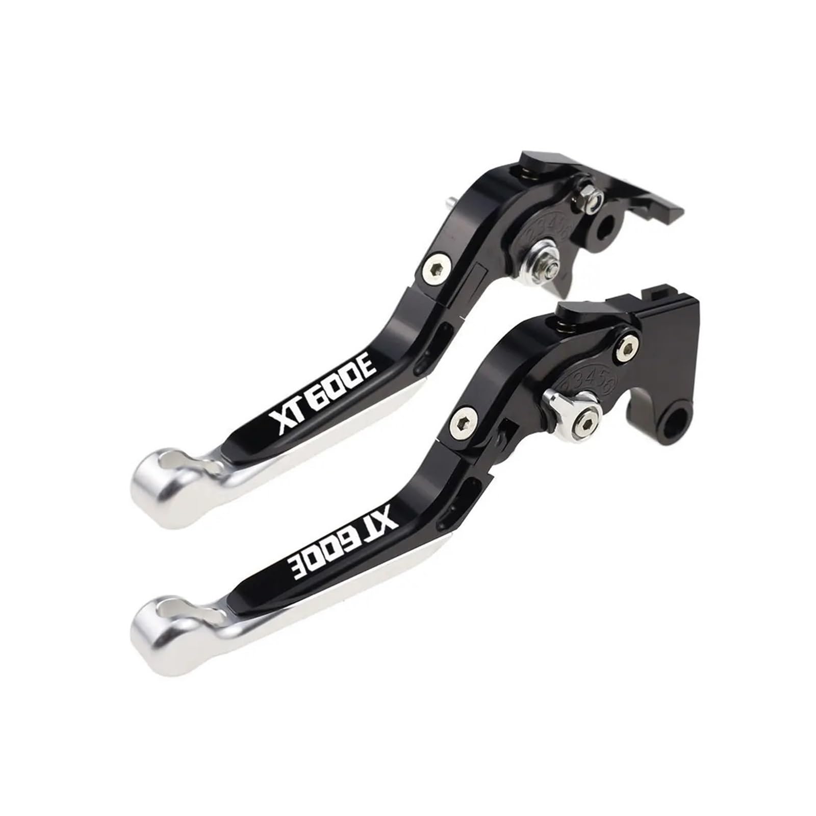 JGHFDWS Motorcycle Brake Clutch Lever Set for XT600E Motorcycle Folding Extendable Brake Clutch Levers(70)