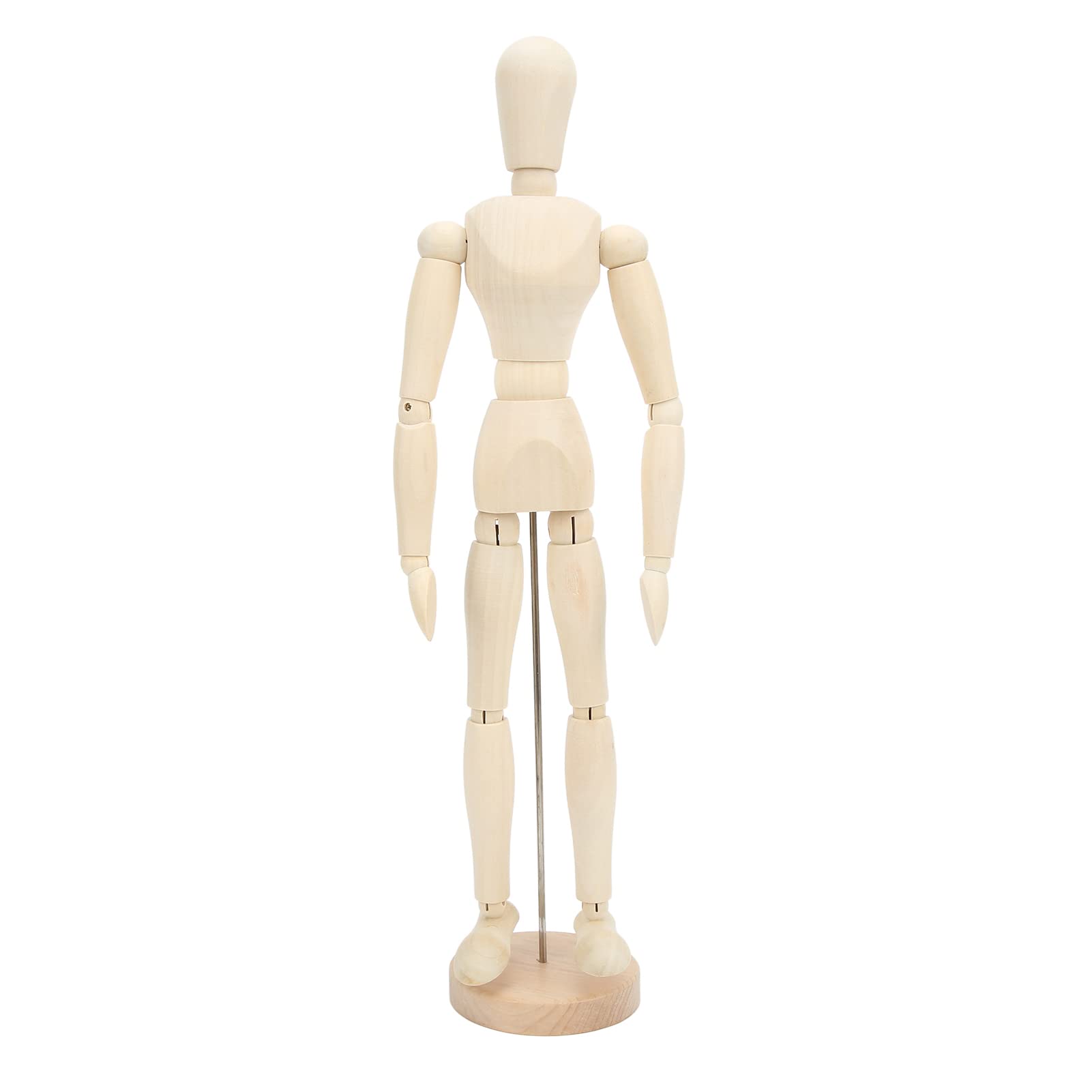16in Mannequin, Artists Wooden Manikin Jointed Mannequin Drawing Mannequin Art Figure Model Flexible Wooden Drawing Mannequin for Home Decoration Drawing