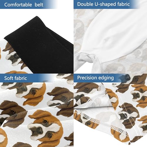 visesunny Men's Underwear Boxer Briefs Funny Soft Breathable Stretch Moisture-Wicking Underpants3