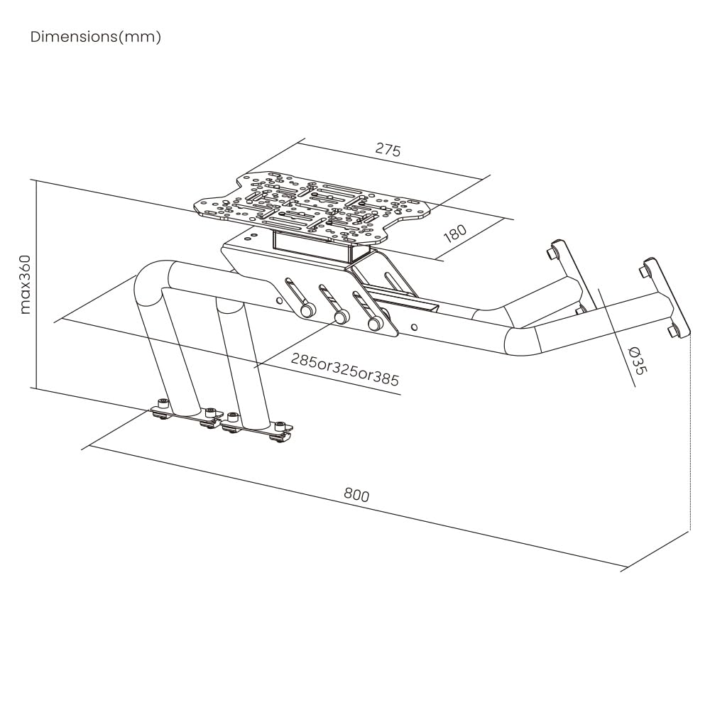 OPLITE Schalthebel- & Handbremshalter R8