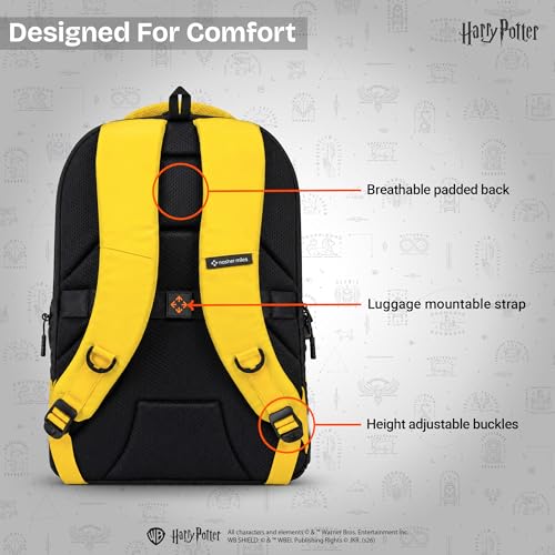Image of Nasher Miles Harry Potter Backpack | Laptop Backpack | Ideal for Office, College, School & Travel | Men, Women, Boys, Girls
