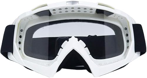 Miniatura 6 de Gafas de estilo simple para motocicleta, protección solar resistente al viento, a prueba de arañazos, UV, gafas de sol para casco todoterreno, gafas