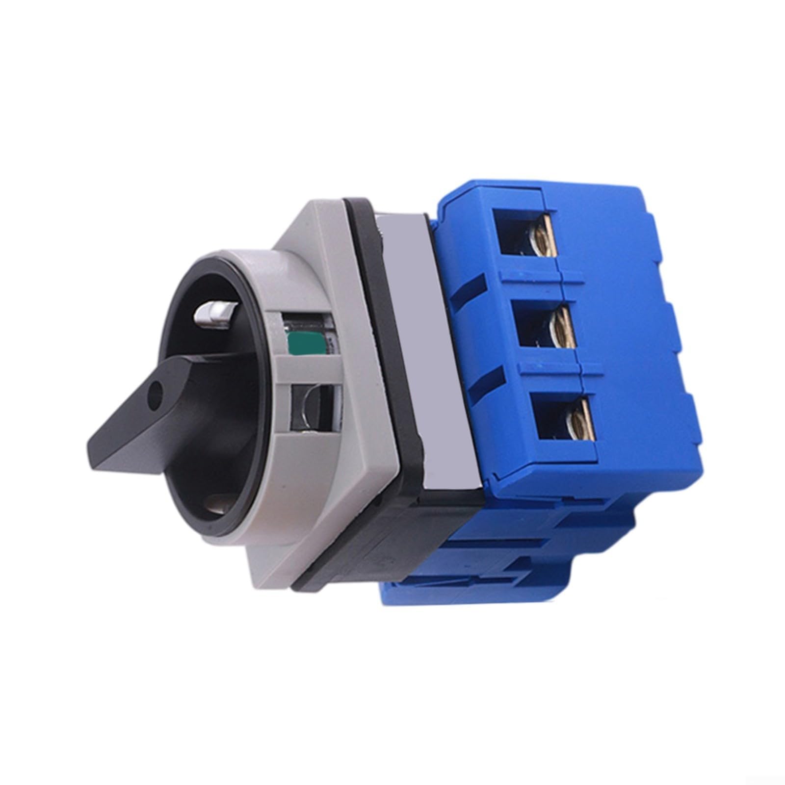 AIKEOU LW30 Rotary Load Disconnect Switch 25A-125A 690V Main Power Control for Water Pump HVAC Systems, Heavy Duty Copper Changeover Switch Black,LW30-25A