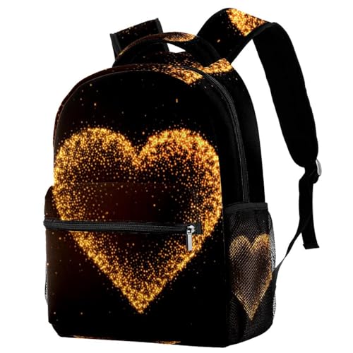 Sac à dos d'école fille et ado noir multicolore avec grand compartiment de voyage