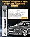BIOOICH Touch Up Paint Pen Exact Color Match Car Chip and Scratch Repair (for Audi, Monsoon Gray Metallic(LX7R/0C))