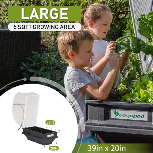 Vegepod - Raised Garden Bed - Self Watering Container Garden Kit With Protective Cover, Easily Elevated To Waist Height, 10 Years Warranty (Small) #TOP3