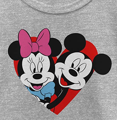 Image of Disney Girls' Mickey Minnie Heart