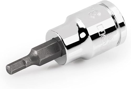Miniatura 28 de TEKTON Enchufe hexagonal de 3/8 pulgadas de impulsión x 3 mm de largo SHB13400