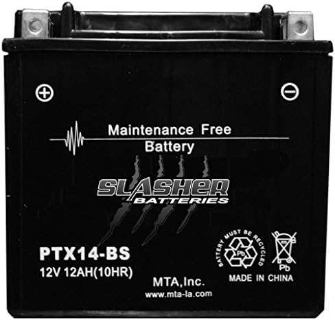 2001-2009 Yamaha YZF-R6, R6S Motorcycle Sealed Maintenance Free Battery