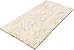 Tampo Madeira Maciça Pinus Lixado 2,5cm Escritorio Setup Bancada Tampa Maciço Mesa Pia Meligna (Sem Verniz, 160x70cm)