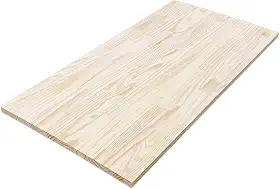 Tampo Madeira Maciça Pinus Lixado 2,5cm Escritorio Setup Bancada Tampa Maciço Mesa Pia Meligna (Sem Verniz, 160x70cm)