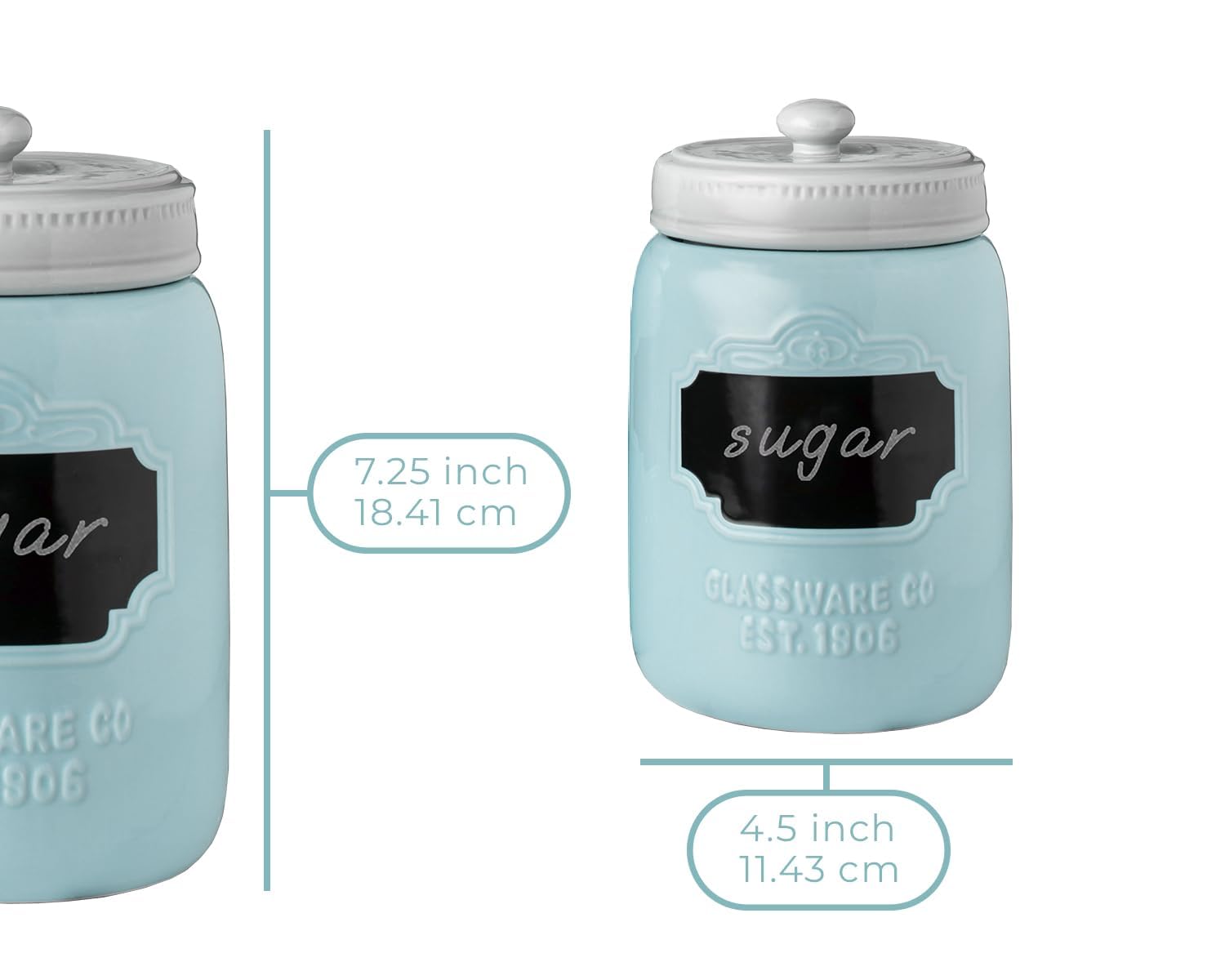 [DUNOON] セラミック製キャニスターセット DUNOON] セラミック製キャニスターセット