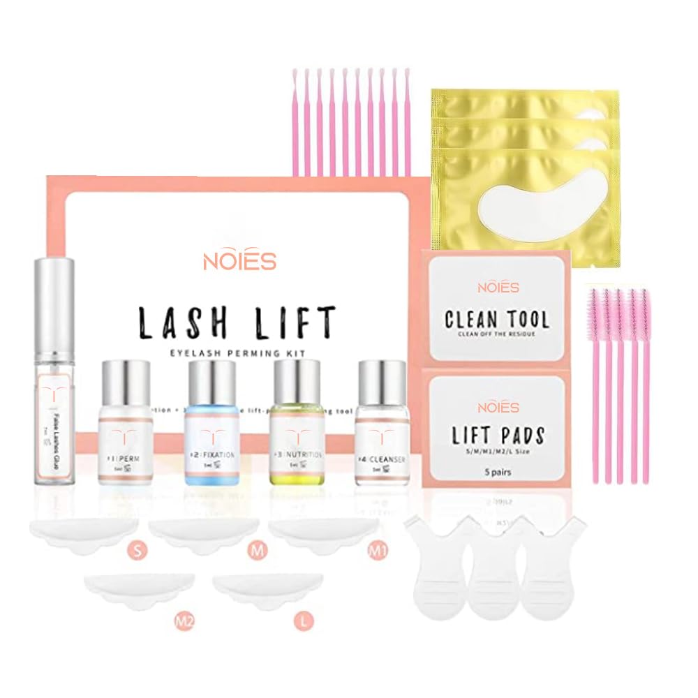 Lash Lift Eyelash Perming Kit for Curling & Lift Eyelashes with Eye pad, Mascara Brushes & Disposable Brushes-picture-15