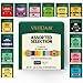 VAHDAM, Tea Variety Pack | 15 FLAVOURS | Award Winning Tea Sampler | Black Tea, Green Tea, Oolong Tea, Chai Tea, Herbal Tea | Long Leaf Pyramid Tea Bags | Best Selling Tea Gift Set & Tea Gift Box