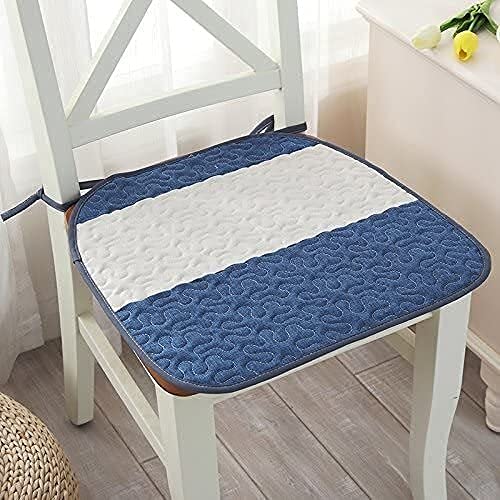 Coussins de chaise minces contre les assises dures lot de 4 galettes en D SBTXHJWCGLD