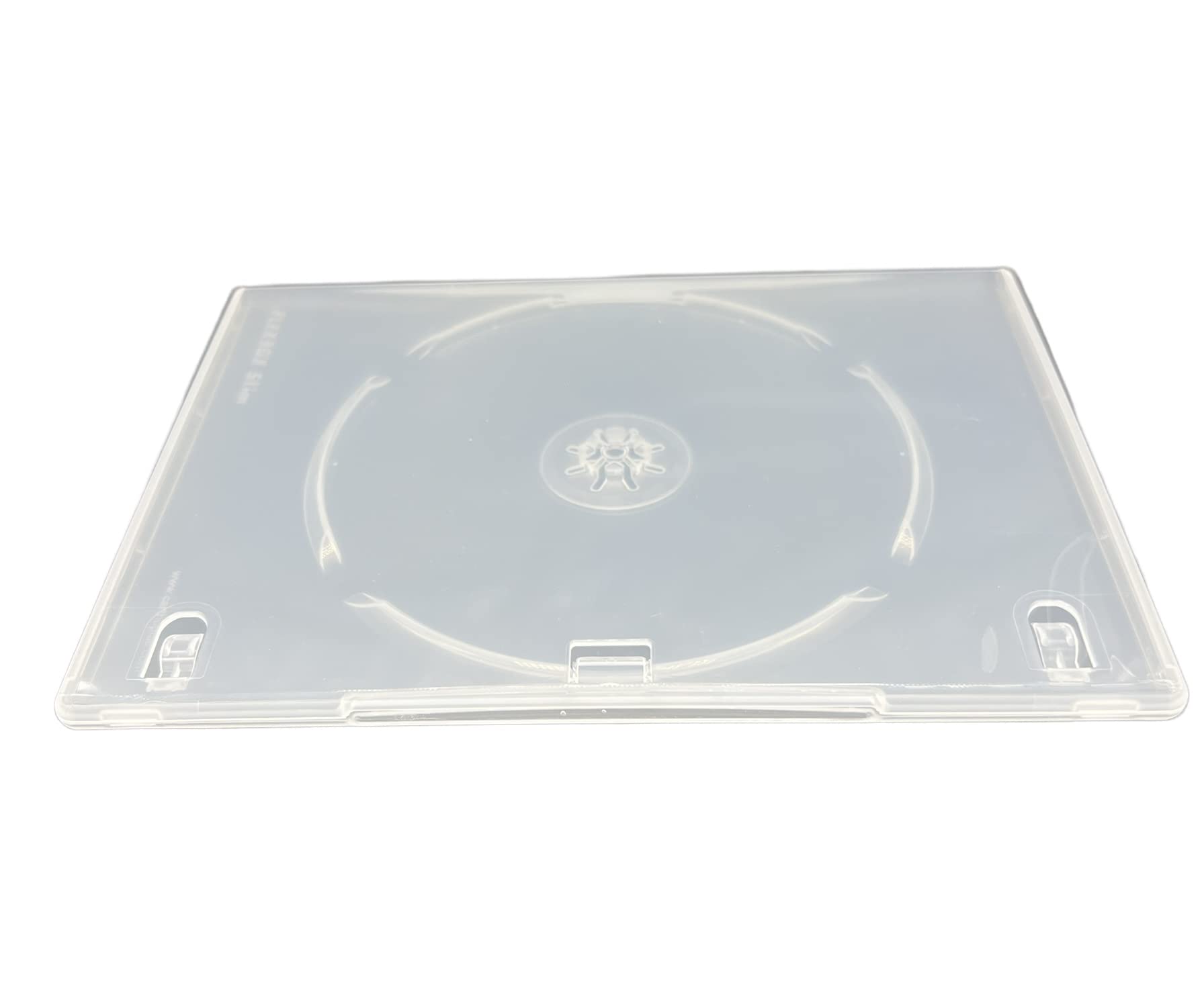100 x singolo trasparente slim 7 mm dorso DVD/CD/BLU RAY