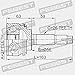 Outer Cv Joint 27X56X26 Febest 0110-018 Oem 43460-29207