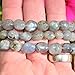 Zenergy Gems Selenite Charged Natural Labradorite Crystal Bracelets + Selenite Heart Charging Crystal (Healing Energy/Transformation/Clarity) (Freeform Nugget)