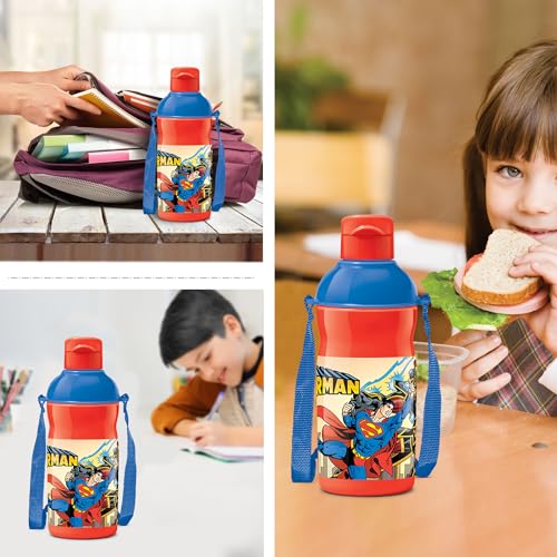 Image of Milton Kool Prime 400 Insulated Kids Water Bottle, 390 ml, Red | BPA & Lead Free | Food Grade | Leak Proof | PU Insulated | Easy to Carry