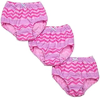 Brief Panty for Girl's - 3 Pack - Full Cut Soft Cotton