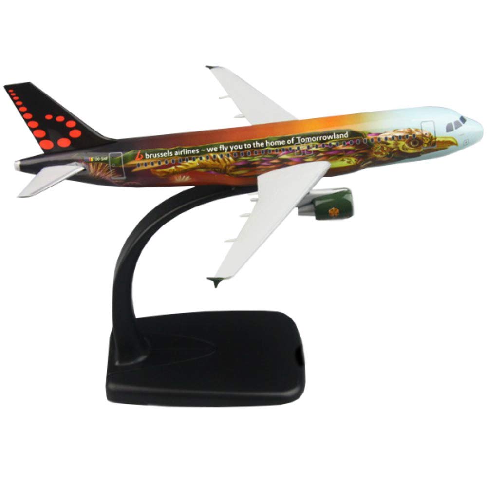 Scale Model Brussels Airlines Airbus A320 OO-SNF Eagle 1:200(19Cm) Model Kit Quick Build Aircraft Model Kit