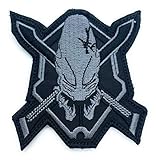 Halo 3 Legendary Patch - Funny Tactical Military Morale Embroidered Patch Hook Fastener Backing Black Background