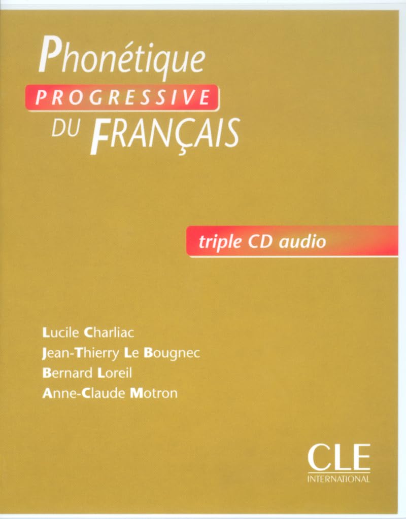 PHONÉT PROGRESSIV FRANÇA(9782090322736): CDs audio (3) debutant