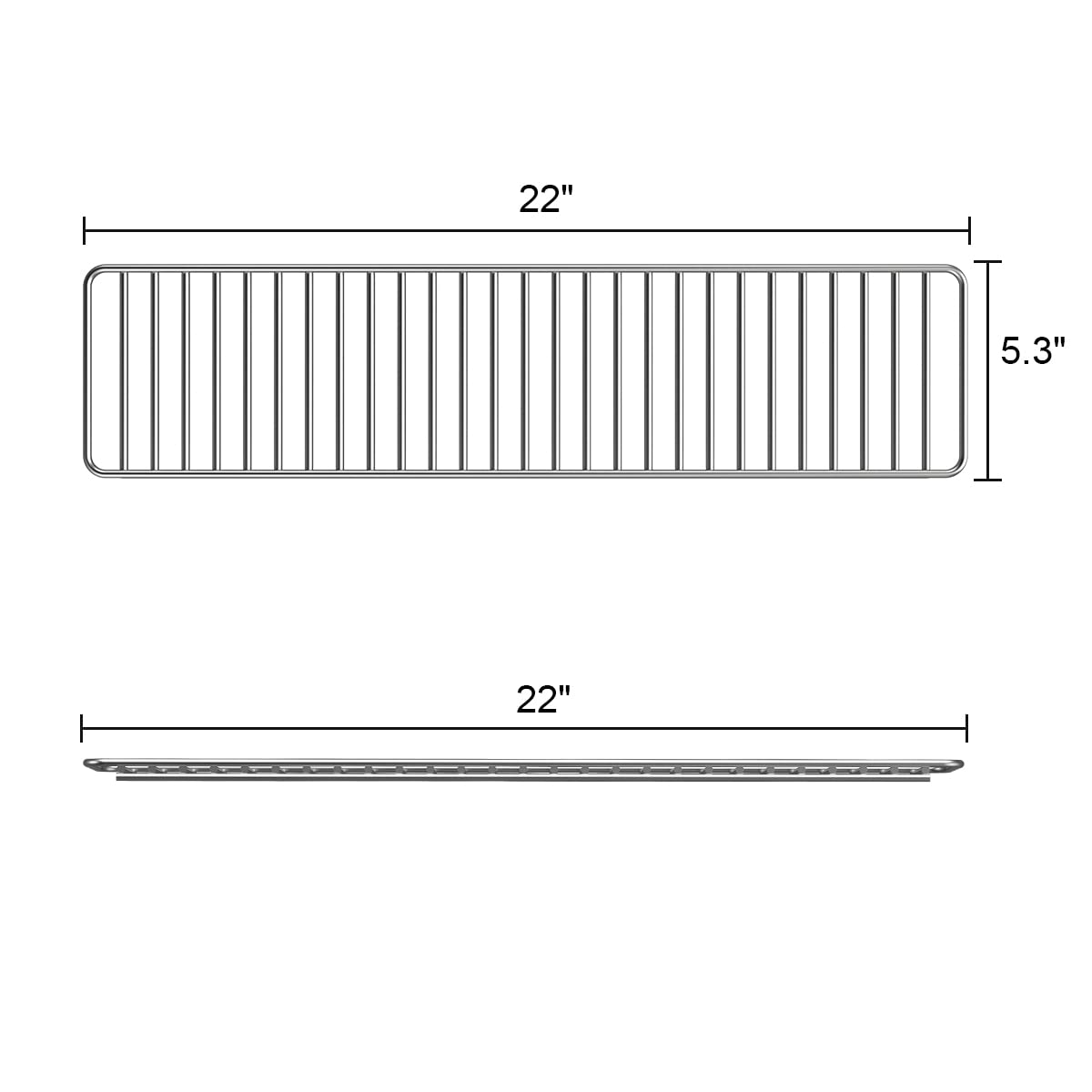 KPS Stainless Steel Equipment Grill Stand 24 x 18 - Heavy Duty NSF